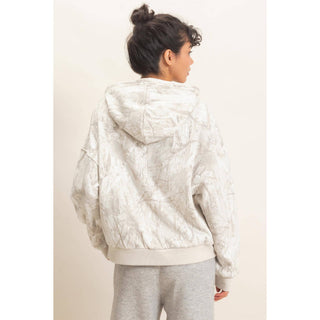 Tree Camouflage Hoodie With Kangaroo Pocket - Rise and Redemption