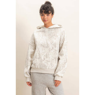 Tree Camouflage Hoodie With Kangaroo Pocket - Rise and Redemption