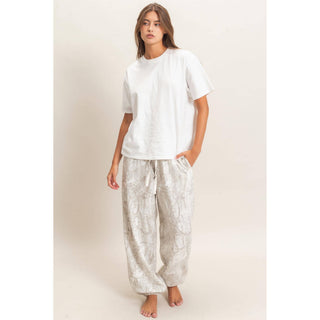 Tree Camouflage Print Jogger Pants - Rise and Redemption