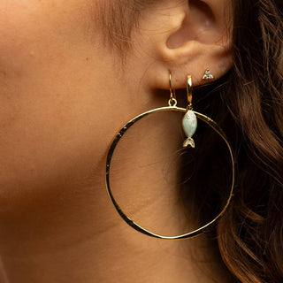 Triple Cluster Studs on Velvet Tag - Rise and Redemption