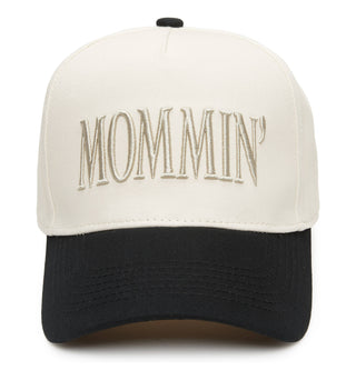 Two Tone Cap - Mommin' - Black/Beige - Rise and Redemption
