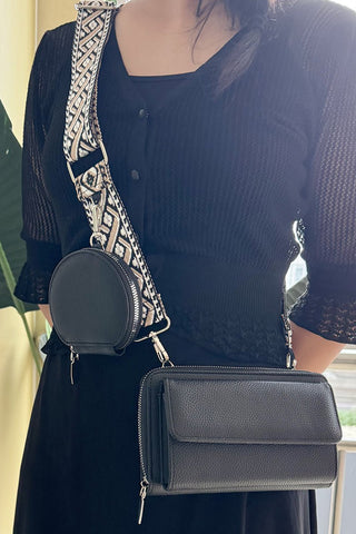 Valerie Vegan Leather CrossBody - Rise and Redemption