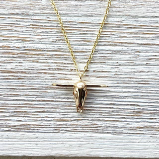 VB&CO Designs Longhorn dainty jewelry - Rise and Redemption