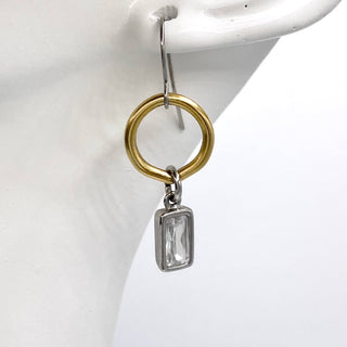 VB&CO Designs Mixed metal non tarnishing necklace edgy glam jewelry - Rise and Redemption