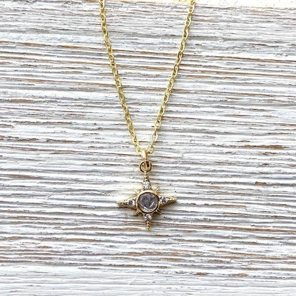 VB&CO Gold Designs Star necklace - Rise and Redemption