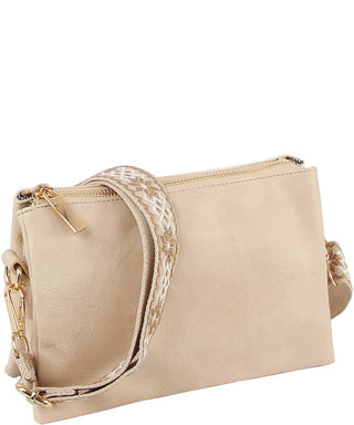 Vegan Leather Guitar Strap Crossbody Bag - Rise and Redemption