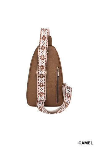 Vegan leather travel crossbody bag - Rise and Redemption