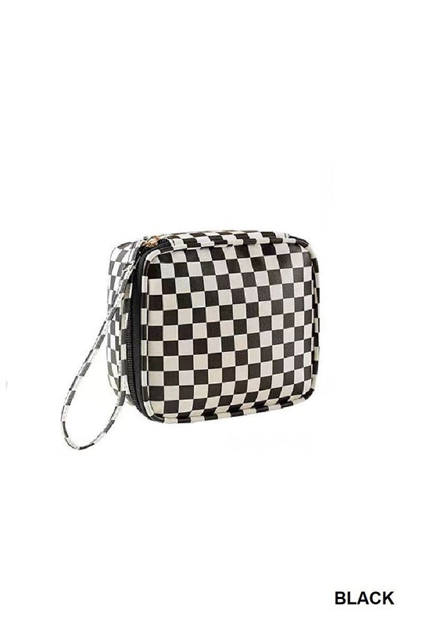 Vegan Leather Waterproof Makeup Bag - Rise and Redemption