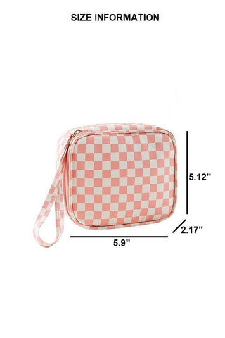 Vegan Leather Waterproof Makeup Bag - Rise and Redemption