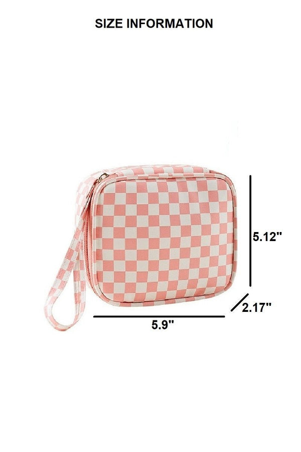 Vegan Leather Waterproof Makeup Bag - Rise and Redemption