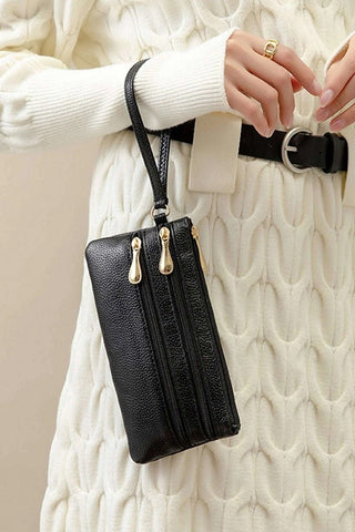 Vegan Leather Wristlet - Rise and Redemption