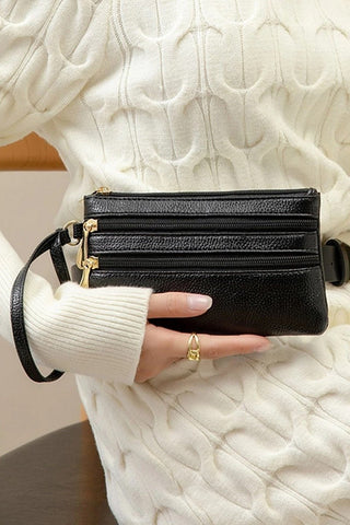Vegan Leather Wristlet - Rise and Redemption