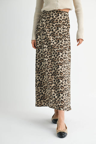 Verine Leopard Maxi Skirt - Rise and Redemption