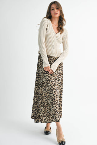 Verine Leopard Maxi Skirt - Rise and Redemption