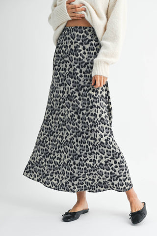 Verine Leopard Maxi Skirt - Rise and Redemption
