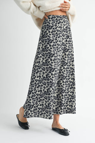 Verine Leopard Maxi Skirt - Rise and Redemption