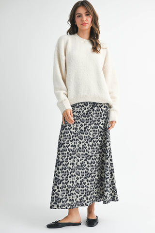 Verine Leopard Maxi Skirt - Rise and Redemption