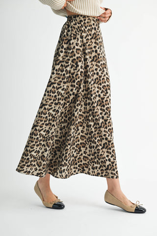 Verine Leopard Maxi Skirt - Rise and Redemption