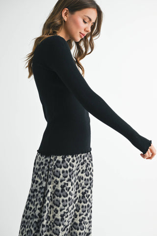 Verine Leopard Maxi Skirt - Rise and Redemption