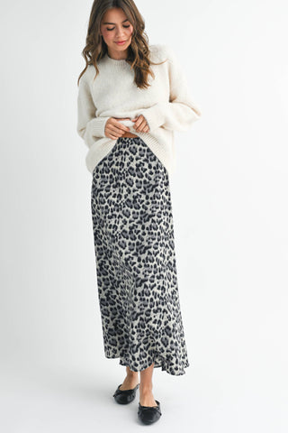 Verine Leopard Maxi Skirt - Rise and Redemption