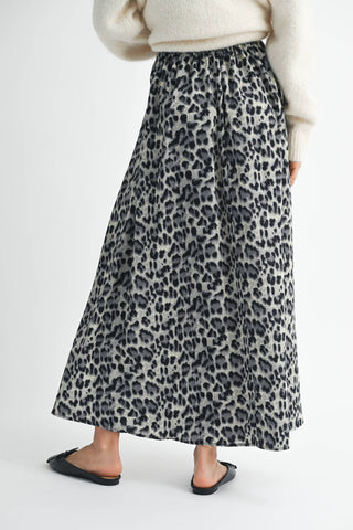 Verine Leopard Maxi Skirt - Rise and Redemption