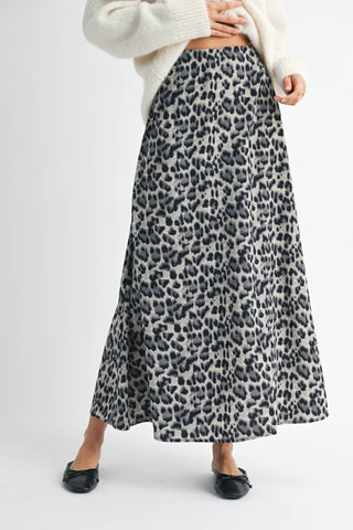 Verine Leopard Maxi Skirt - Rise and Redemption