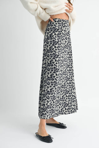 Verine Leopard Maxi Skirt - Rise and Redemption
