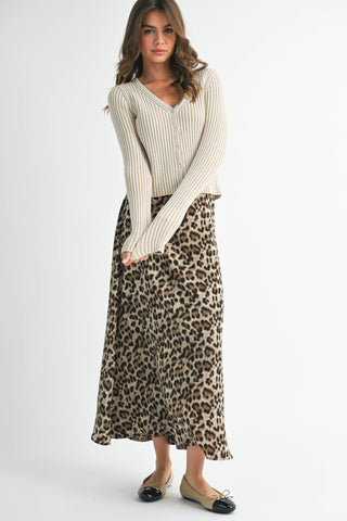Verine Leopard Maxi Skirt - Rise and Redemption