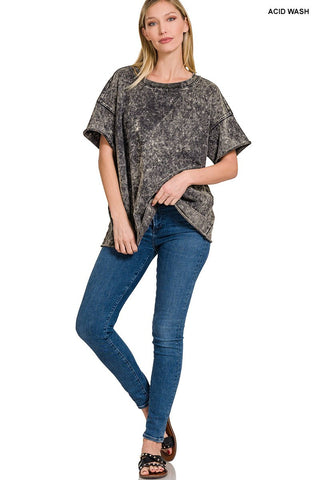 Vintage Acid Mineral Oversized Tee - Rise and Redemption