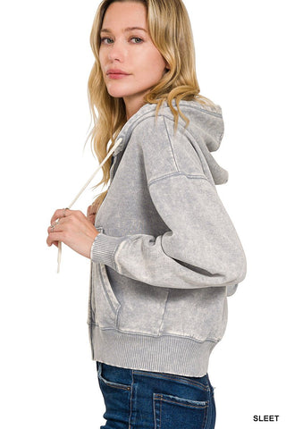 Vintage Acid Mineral Washed Hoodie - Rise and Redemption