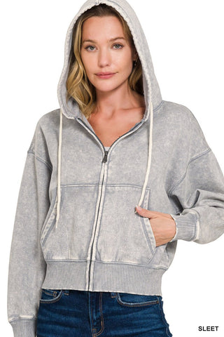 Vintage Acid Mineral Washed Hoodie - Rise and Redemption