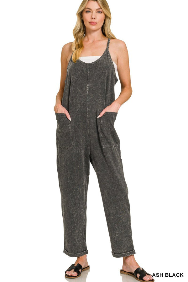 Vintage Black Mineral Jumpsuit - Rise and Redemption