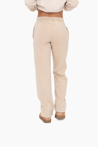 Vintage Fleece Straight leg lounge pants - Rise and Redemption