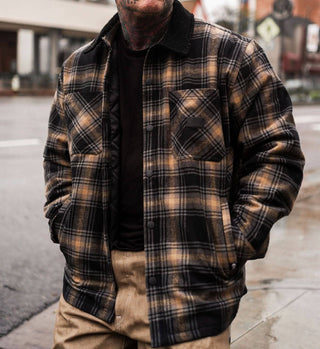 Vortex Quilted Flannel Jacket - Rise and Redemption