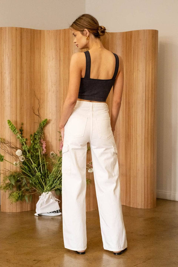 Washed Seamless Crop Top - Rise and Redemption
