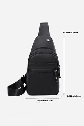 Water Resistant Crossbody Messenger Bag - Rise and Redemption