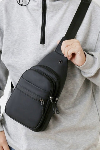 Water Resistant Crossbody Messenger Bag - Rise and Redemption