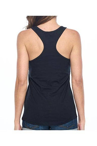 Western Boot Stitch Graphic Racerback Tank Top - Rise and Redemption