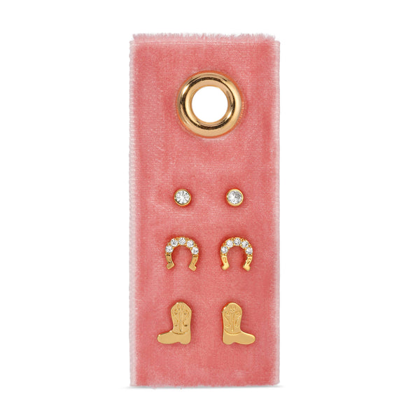 Western Earrings Velvet Gift Set - Rise and Redemption