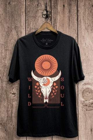 Wild Soul Boho Jersey Tee - Rise and Redemption