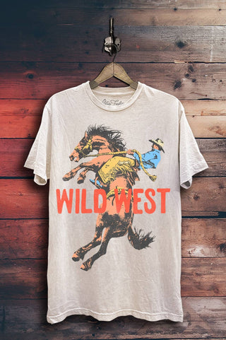 Wild West Ride Mineral Rodeo Graphic Top - Rise and Redemption