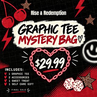 Women’s Graphic T- Shirt Mystery Bag - Rise and Redemption