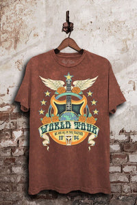 World Tour 1774 mineral tee - Rise and Redemption