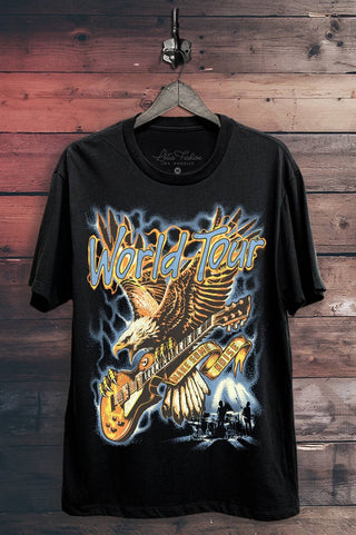 World Tour Jersey Tour Eagle Graphic Top - Rise and Redemption