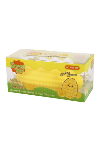 Yellow Corn Crunchy Bead Soft Slime Filled TPR Squishy - Rise and Redemption