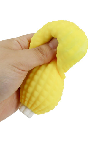 Yellow Corn Crunchy Bead Soft Slime Filled TPR Squishy - Rise and Redemption