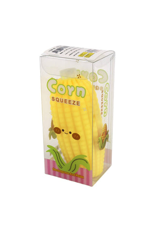 Yellow Corn Crunchy Bead Soft Slime Filled TPR Squishy - Rise and Redemption