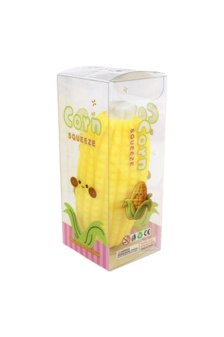 Yellow Corn Crunchy Bead Soft Slime Filled TPR Squishy - Rise and Redemption