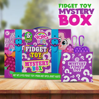 YOYO WORLD Fidget Toy Mystery Box | 5 Stress Relievers Toys - Rise and Redemption
