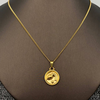 Zodiac 12 Constellation Coin Necklace - Rise and Redemption